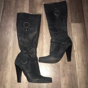 Guess by Marciano heeled boots- size 7